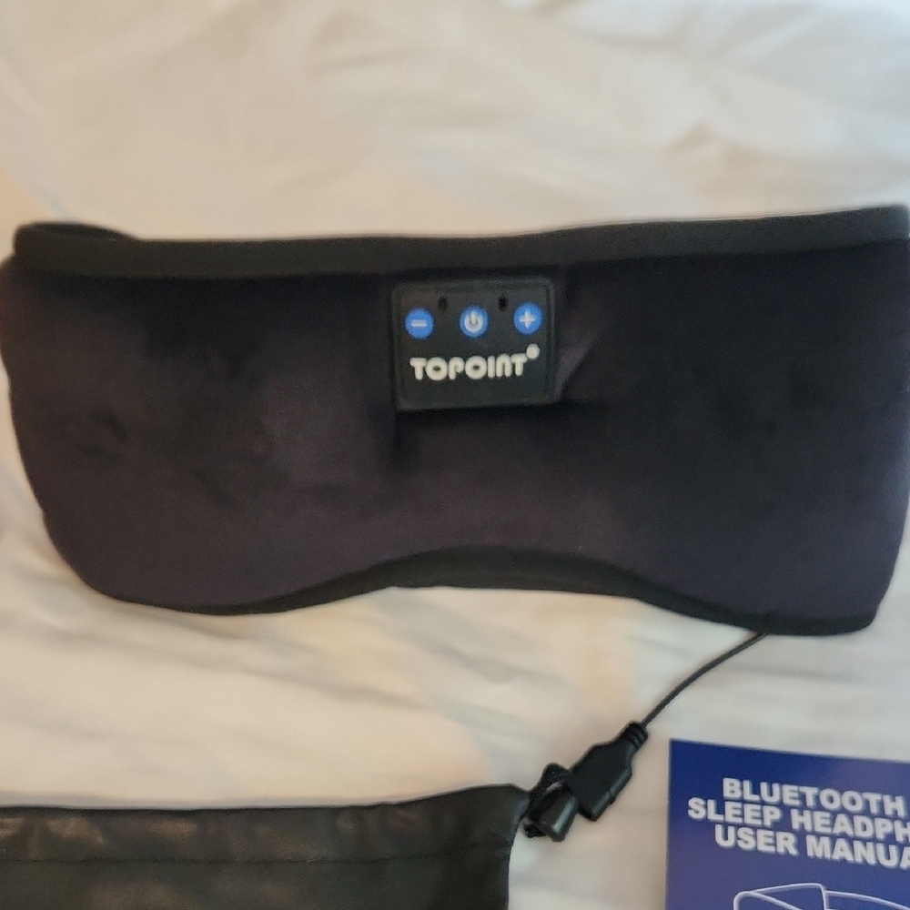 Topoint Bluetooth Sleep Mask - Picture 2 of 7